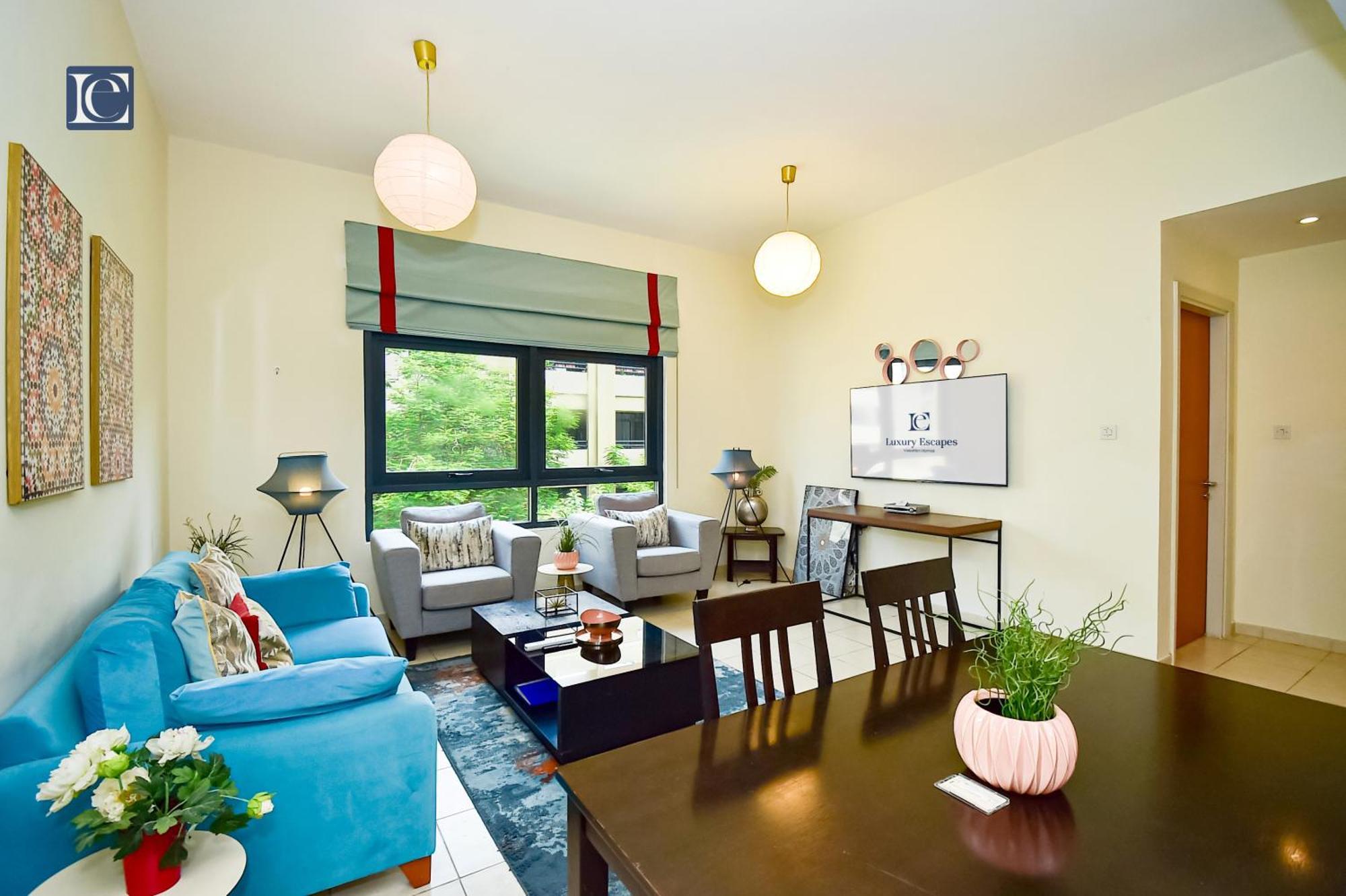 Luxury Escapes - Lovely 1 Bedroom Apartment In Nakheel The Greens Dubai Ngoại thất bức ảnh